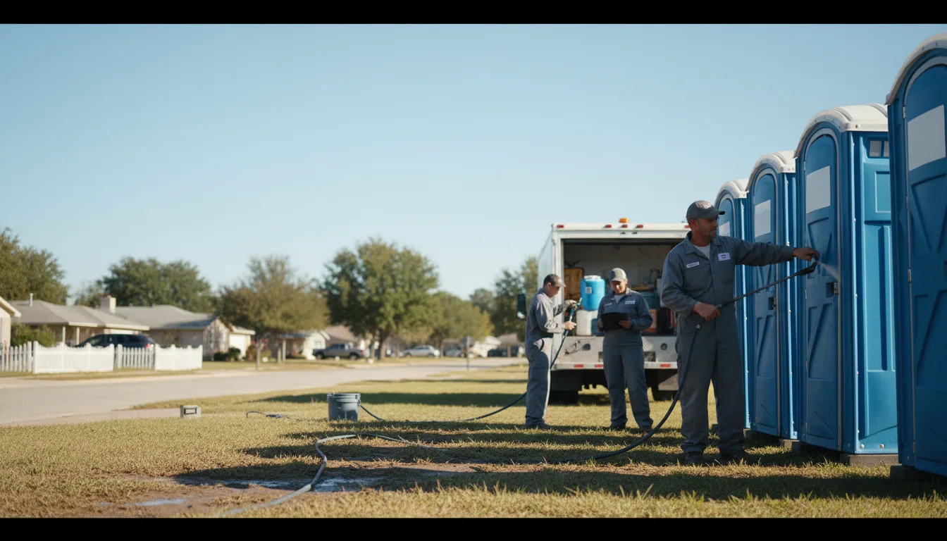 Long-Term Portable Toilet Rental in Orient, IL near me